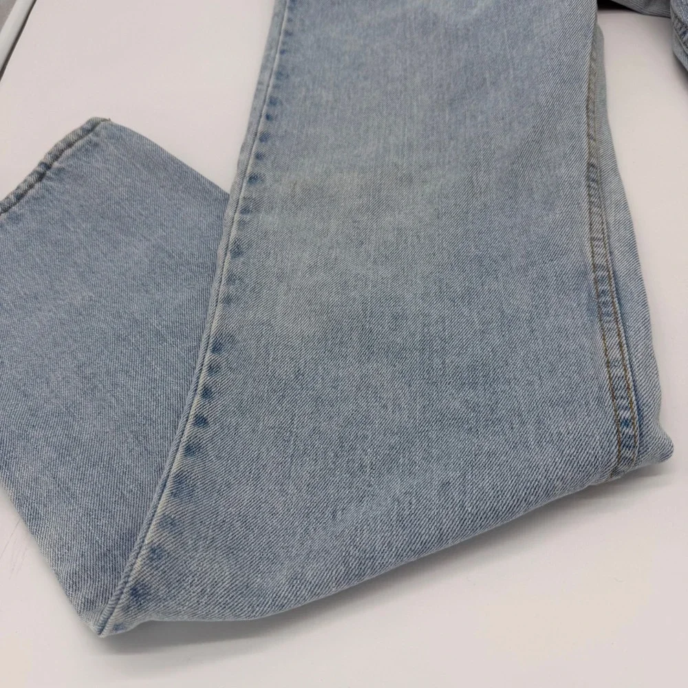 Vintage Levi's 505 Jeans 36x36 USA Made Light Wash‎ Straight Leg Distressed